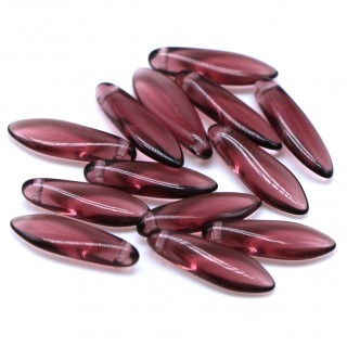 Бусины DAGGERS 5/16 мм, фиолетовый прозрачный 20070